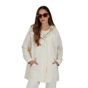 Yes Zee giubbino trench da donna con cappuccio 1021O430/NH00 0222 beige birthday Functional Outerwear