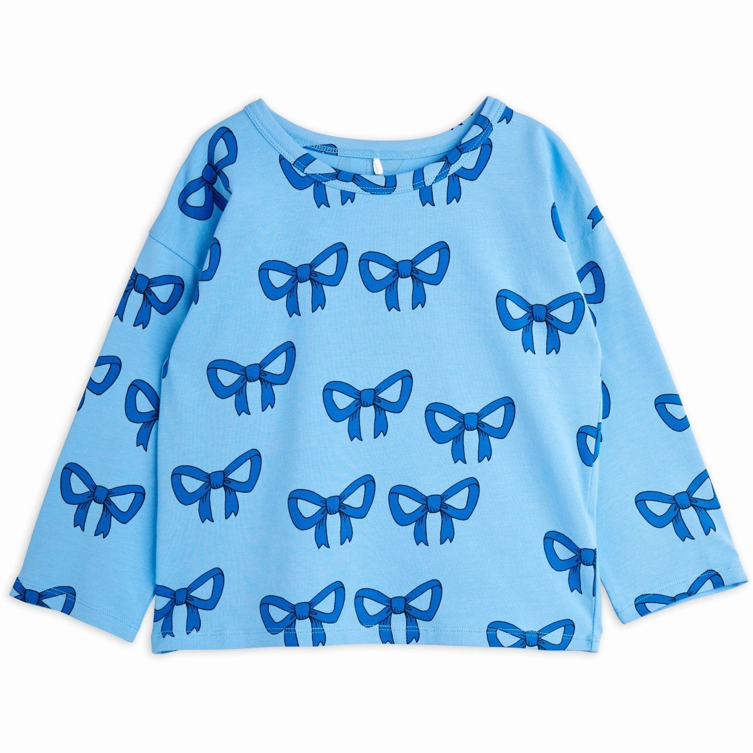 Quick-Dry Mini Rodini Blue Bow Aop Blouse
