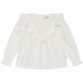 Hust & Claire Mini Ivory Adelaida Blouse Morning Comfort Timeless Piece