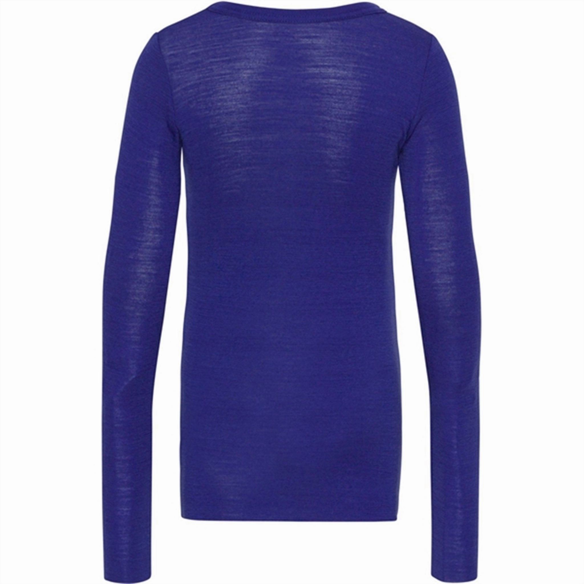 Luxury Feel Molo Twillight Blue Rihanna Wool Blouse
