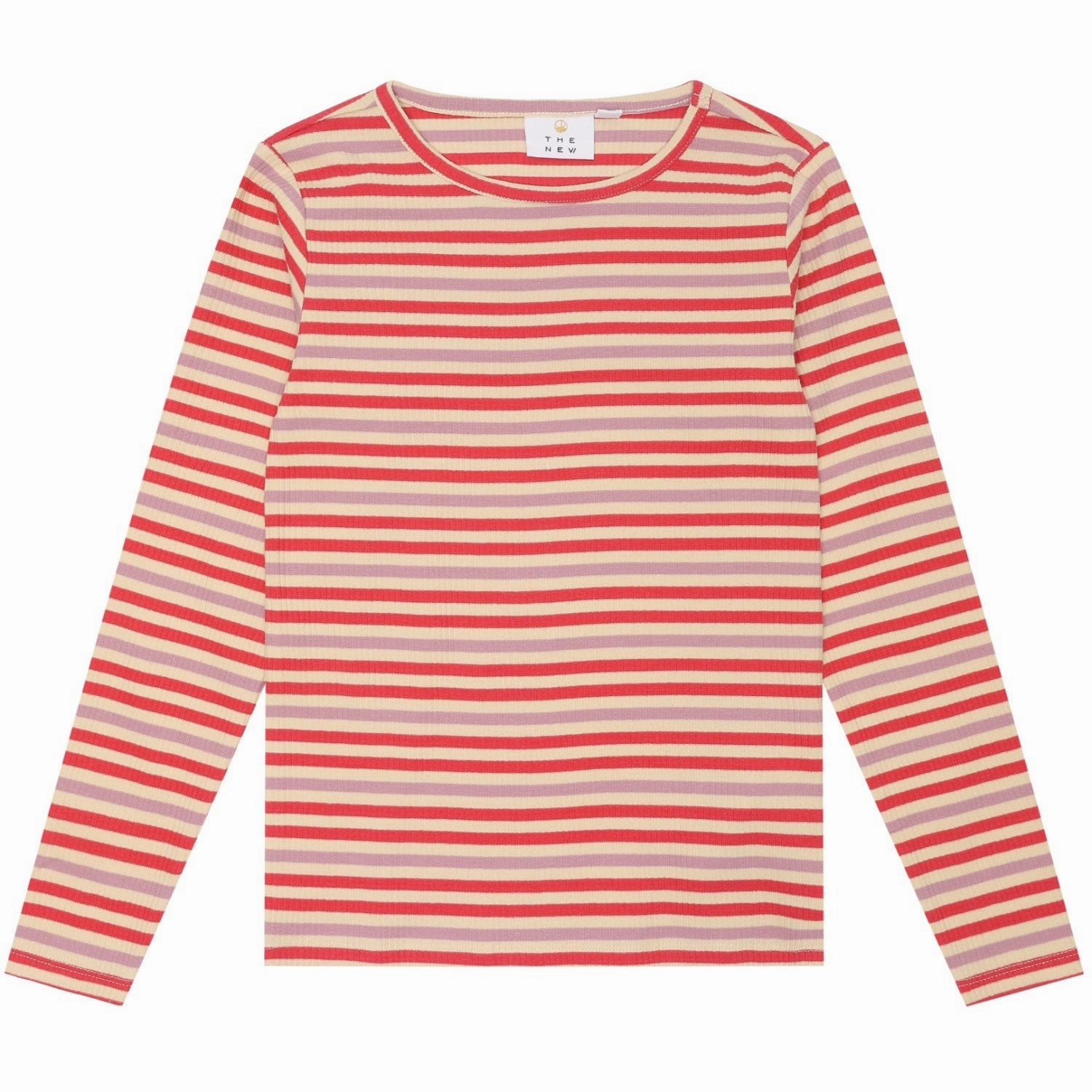 The New Chrysanthemum Lena Rib Blouse Flex Fit Collar