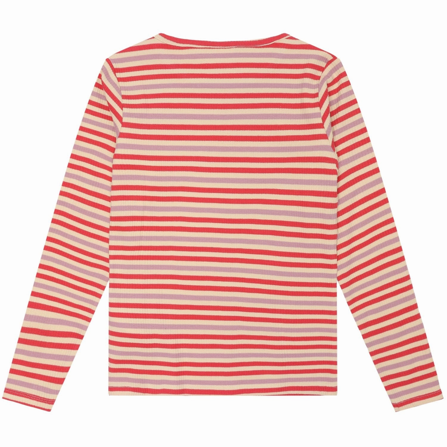 Double Stitched Seams Anti Pilling Finish The New Chrysanthemum Lena Rib Blouse