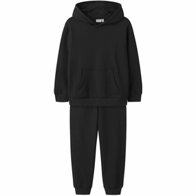Tactical Durability Name It Black Nkmvian Sweat Set Bru Noos