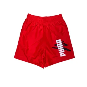 Puma pantaloncino sportivo costume Boxer mare da uomo 678990 11 rosso Anti Chlorine Material