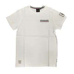 Aeronautica Italiana maglietta manica corta da uomo 010395 bianco Durable Style