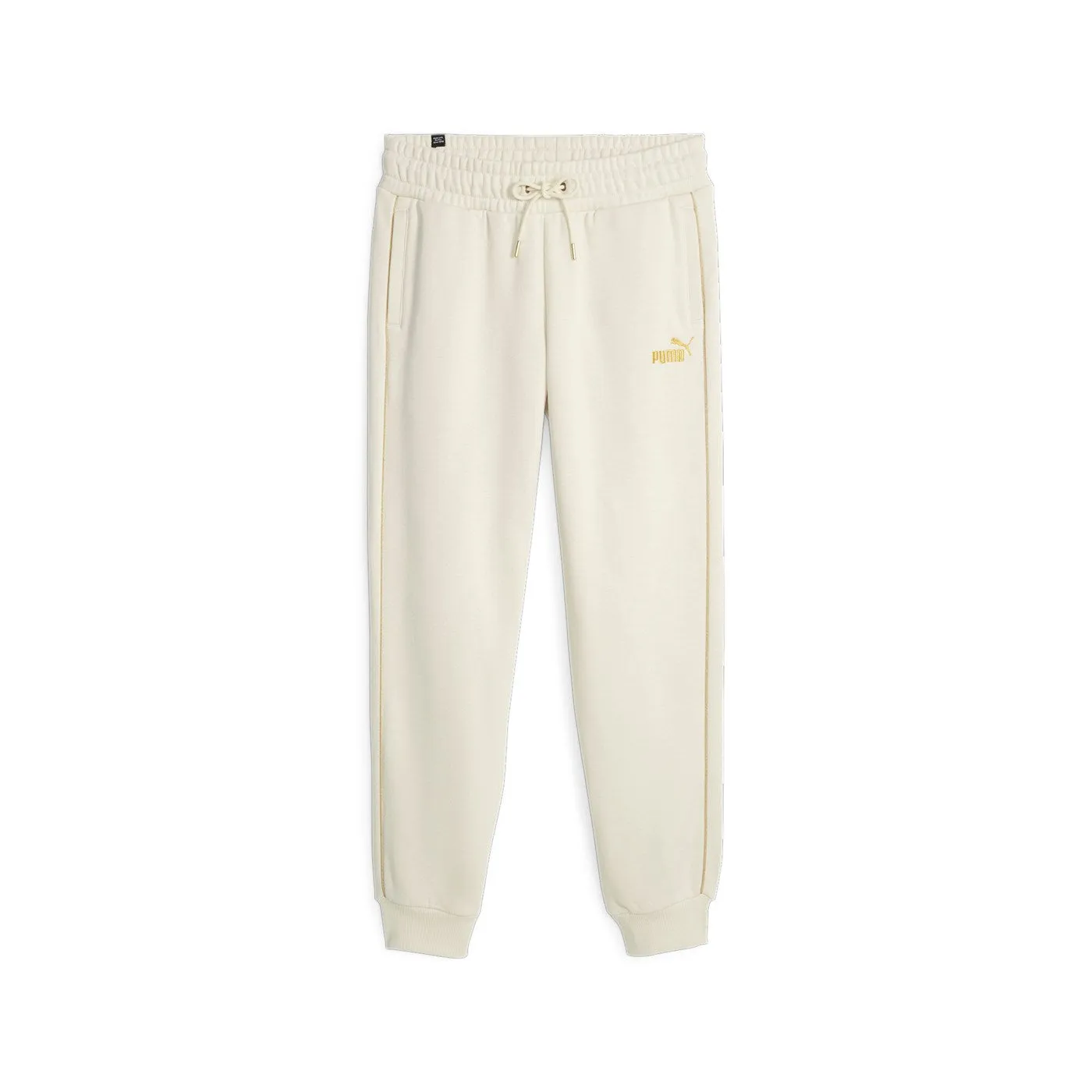 fencing Puma Pantalone sportivo con inserti in oro 680022 87 beige chiaro