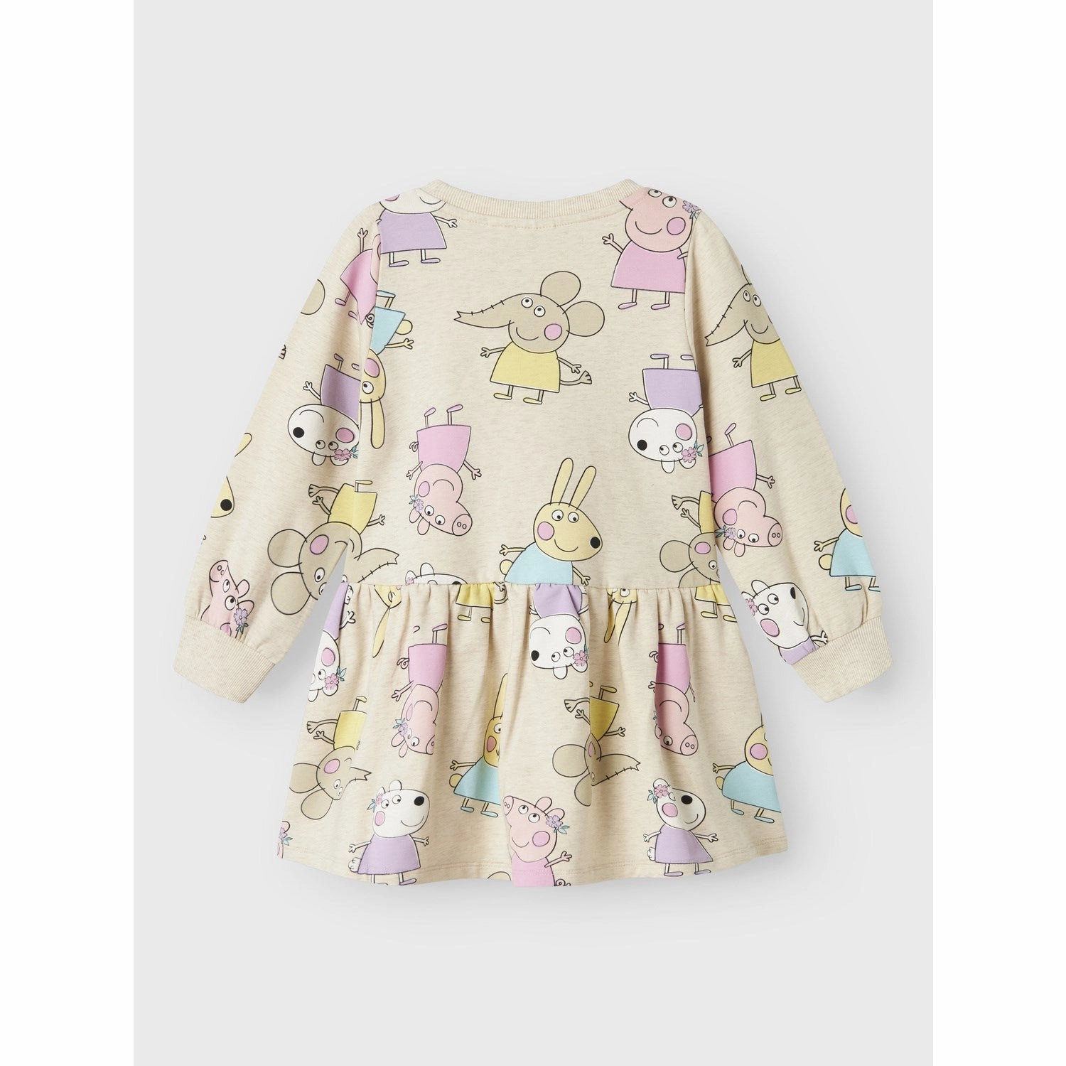 Youthful Mood High-Low-Hem Name It Peyote Melange Fira Peppa Pig Sweat Dress
