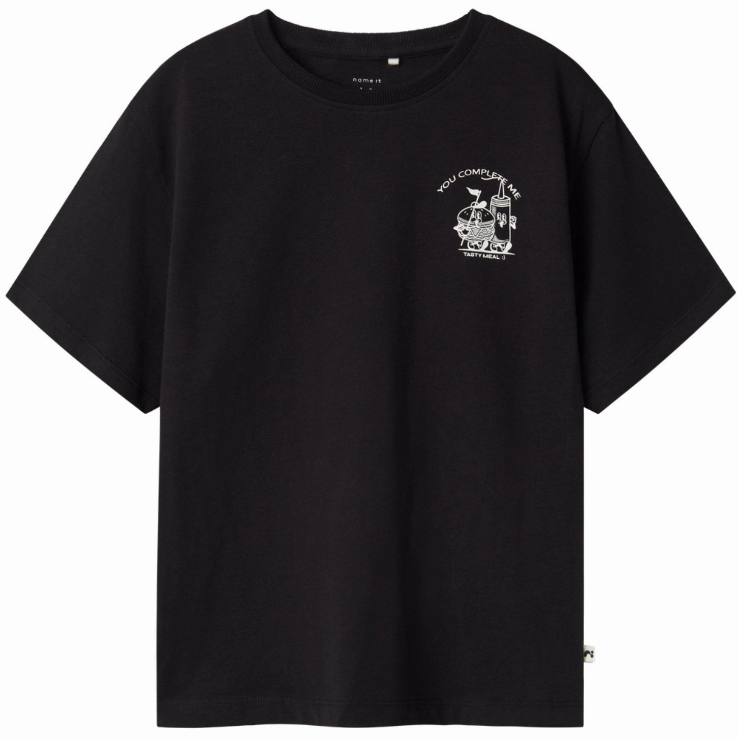 Hypoallergenic fabric Active Outfit Name It Black Tobobbi Regular T-Shirt