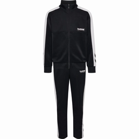 Hummel Black Colorblock Tracksuit Quick Action