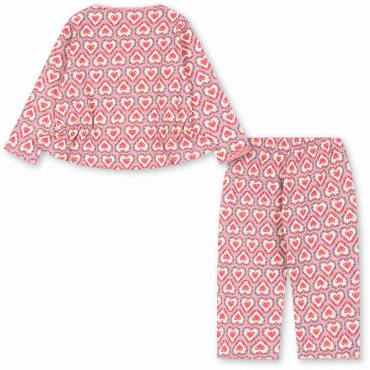 V-Neck Konges Sl?jd Felice Rose Drey Set GOTS