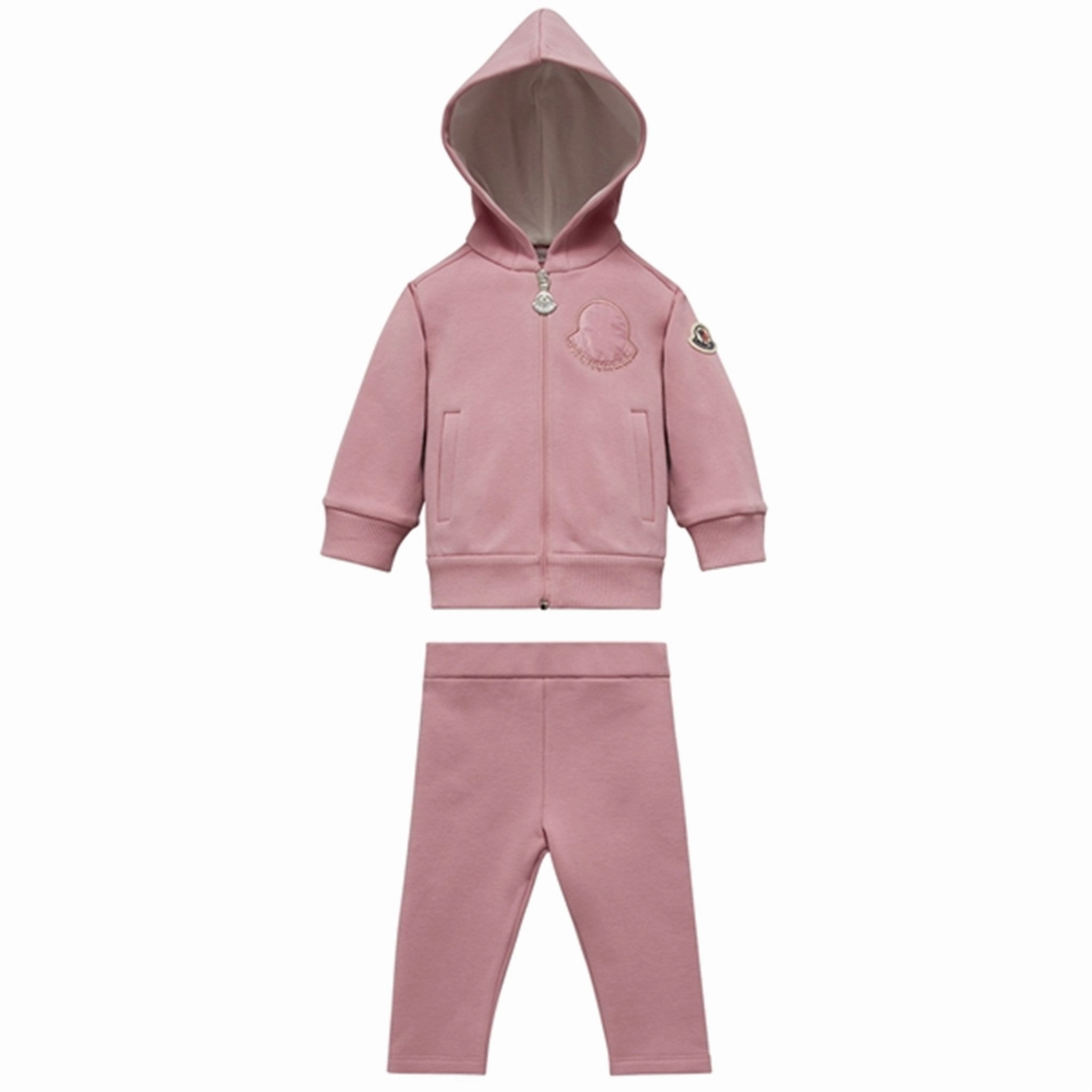 Moncler Sweatset Pink enjoyment