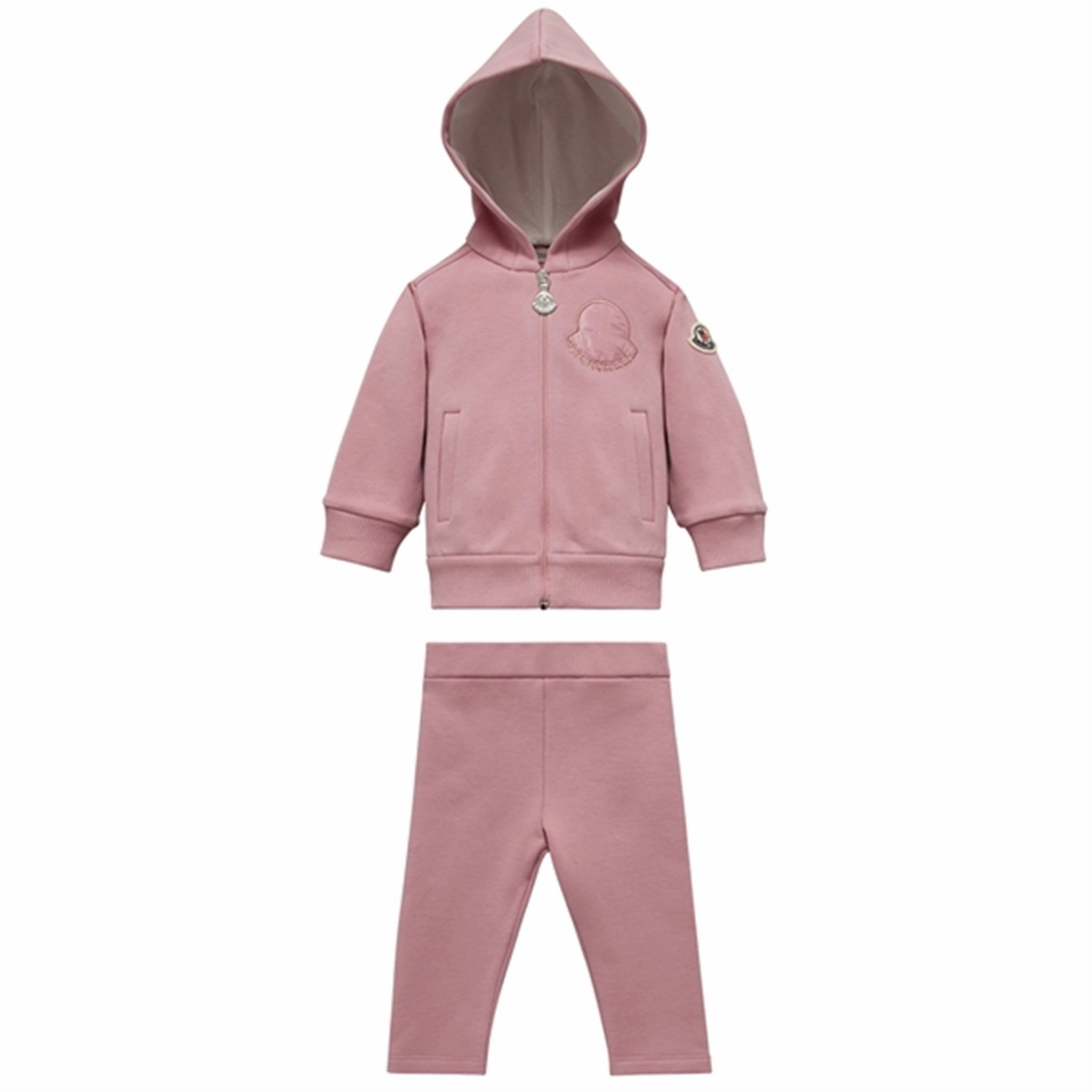 All-Purpose Gear Flex Zone Paneling Moncler Sweatset Pink