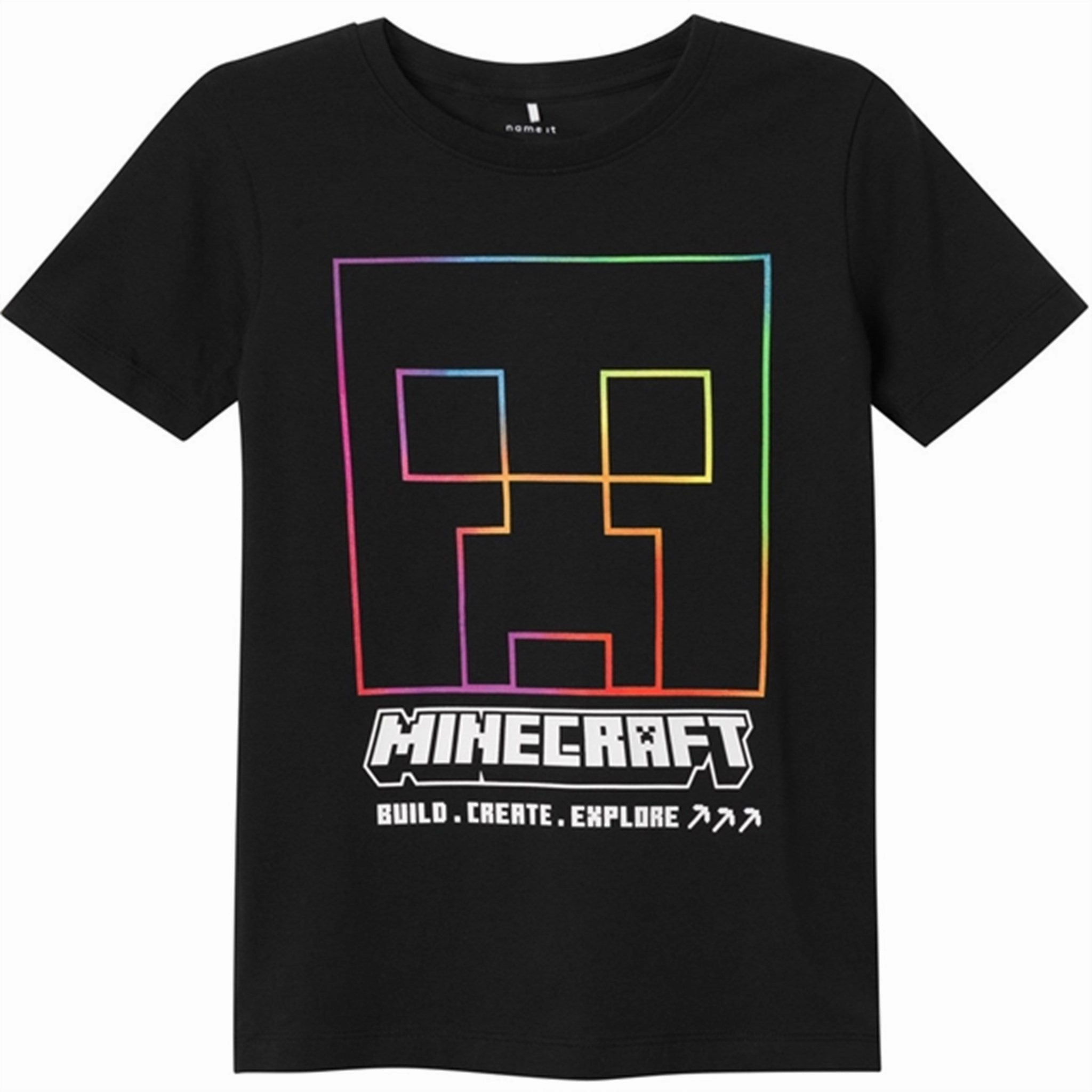 Name it Black Jinko Minecraft T-Shirt Travel Comfort Style