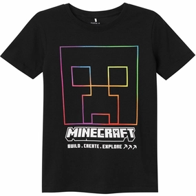 Name it Black Jinko Minecraft T-Shirt Travel Comfort Style