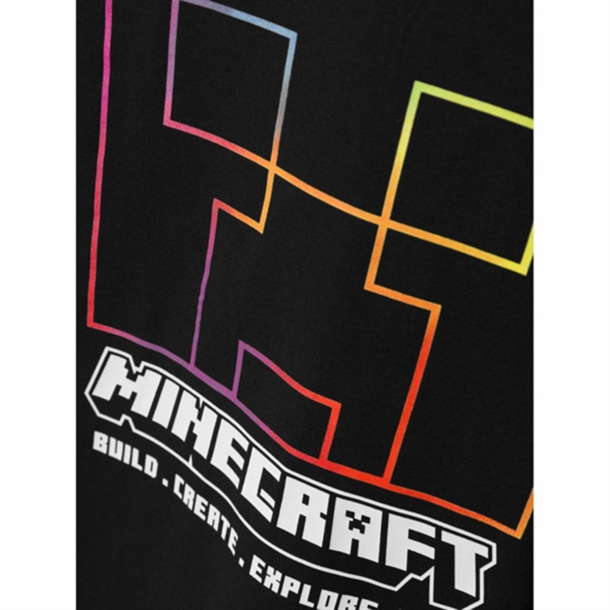 Effortless Wear MultiPly Fabric Name it Black Jinko Minecraft T-Shirt