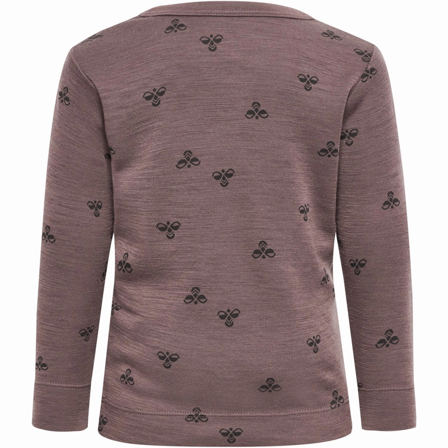 Hummel Twilight Mauve Mini Wool T-Shirt L/S Chic Look High-Quality Material