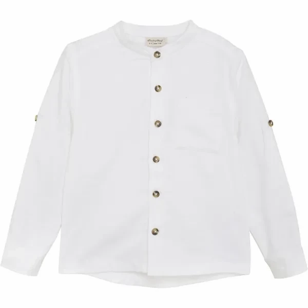 Minymo Bright White Shirt Trendy designs