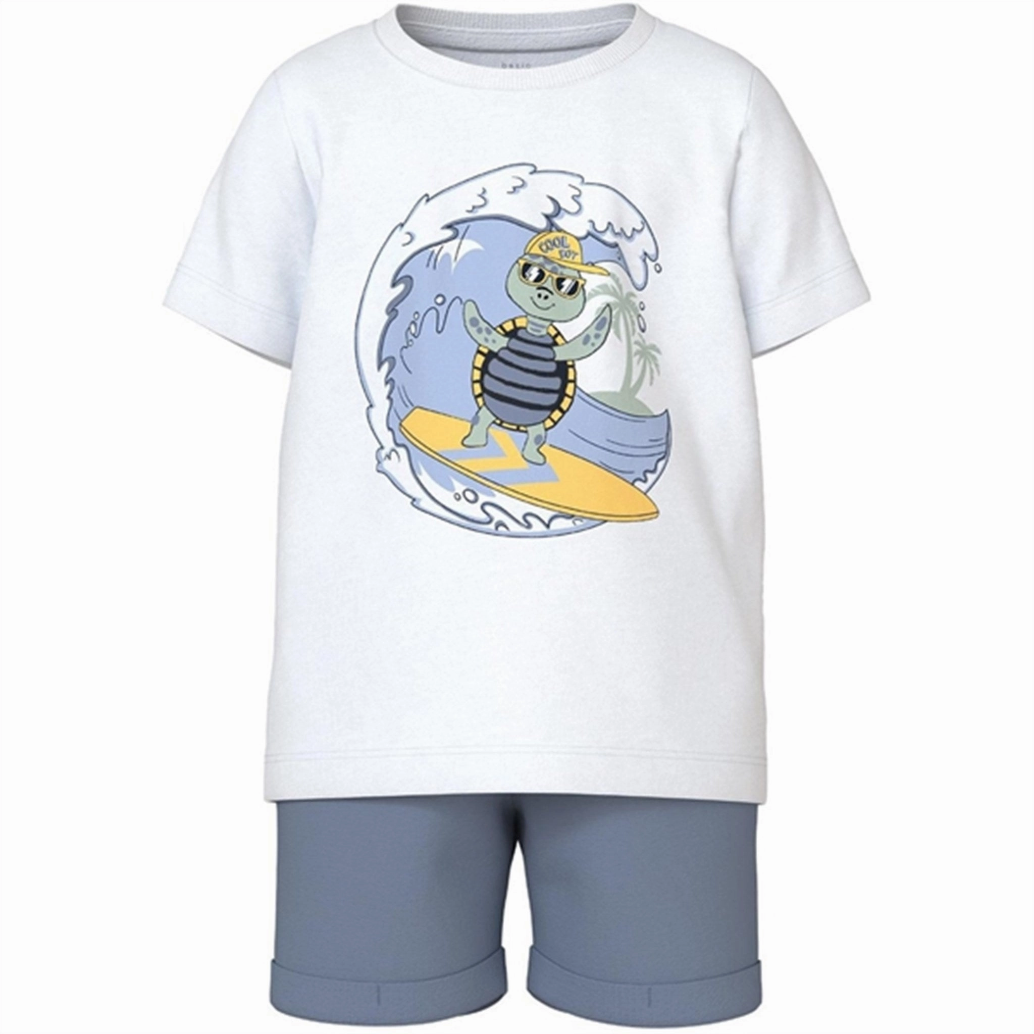 Name it Troposphere Turtle Vigano Sweat T-Shirt Set Indoor Comfort