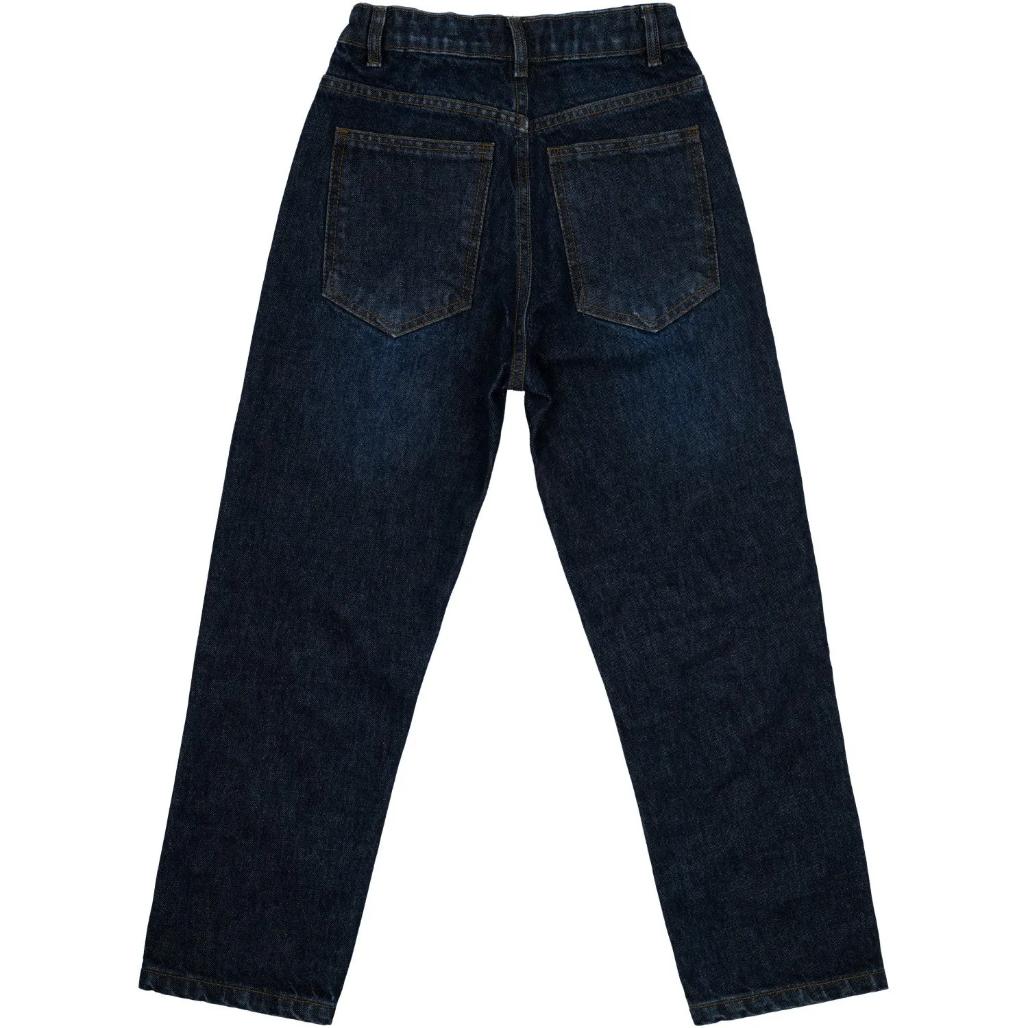 The New Dark Blue Denim Marchall Loose Fit Jeans Sustainable Student Outfit Nature Lover