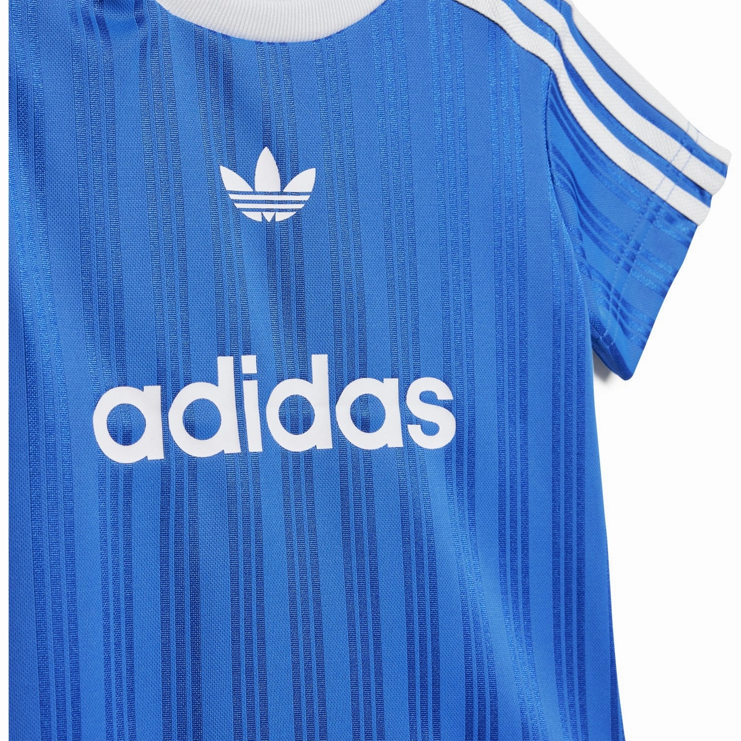 Gusseted Crotch Design Chic Comfort adidas Originals Blue Football Set