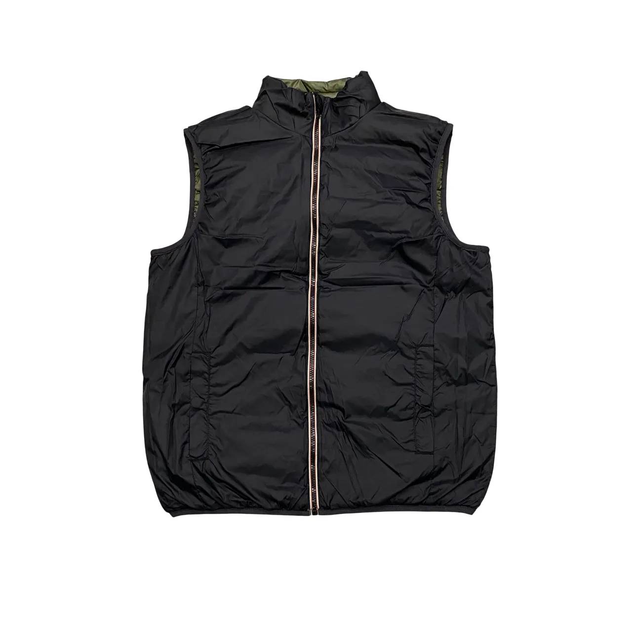 Blend giubbino smanicato reversibile da uomo Bromsey 20718040 190515 verde-blu Compliment