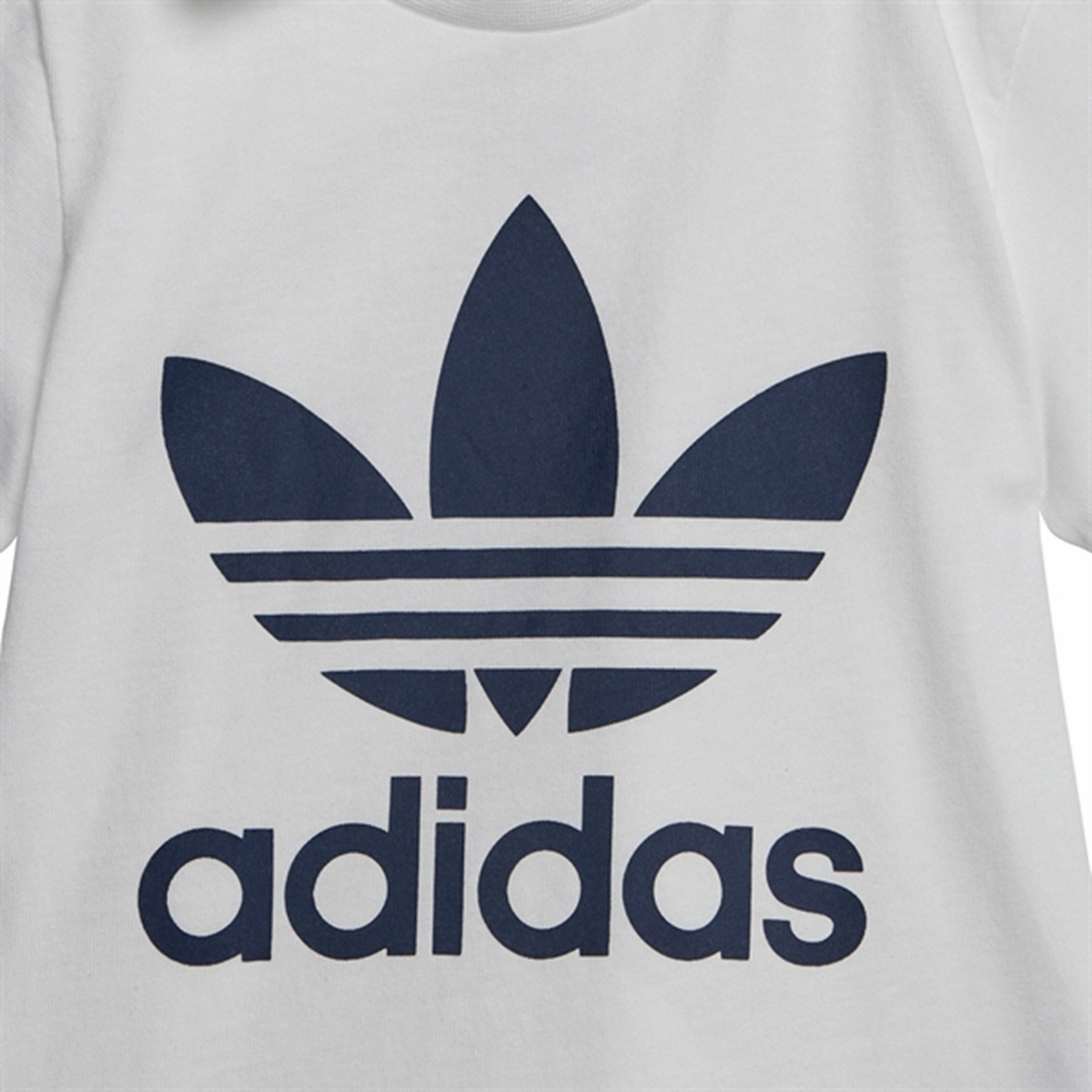 adidas Originals Night Indigo / White Shorts Tee Set Multi Directional Flex Zones Abrasion Defying Knee Patches