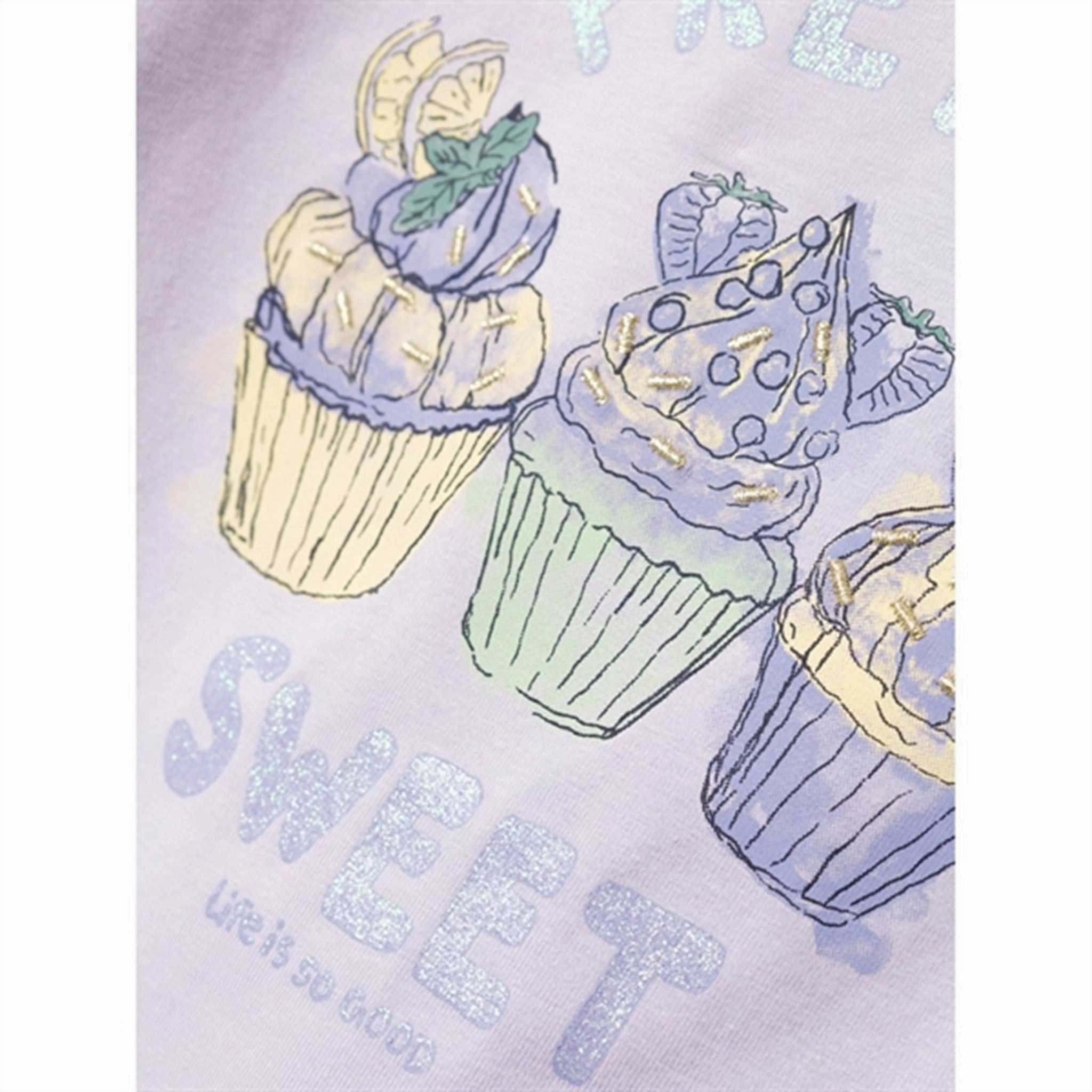 Name it Orchid Petal Dagmar Blouse Abstract print