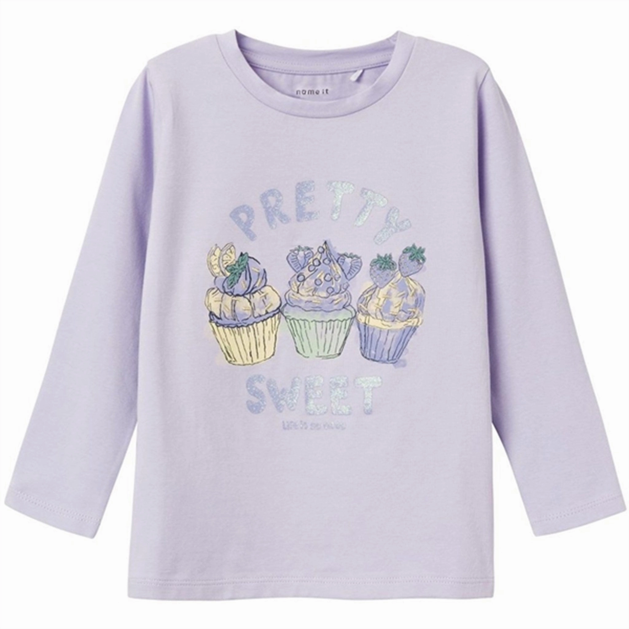 Name it Orchid Petal Dagmar Blouse Minimalist fashion UV Protective Fabric