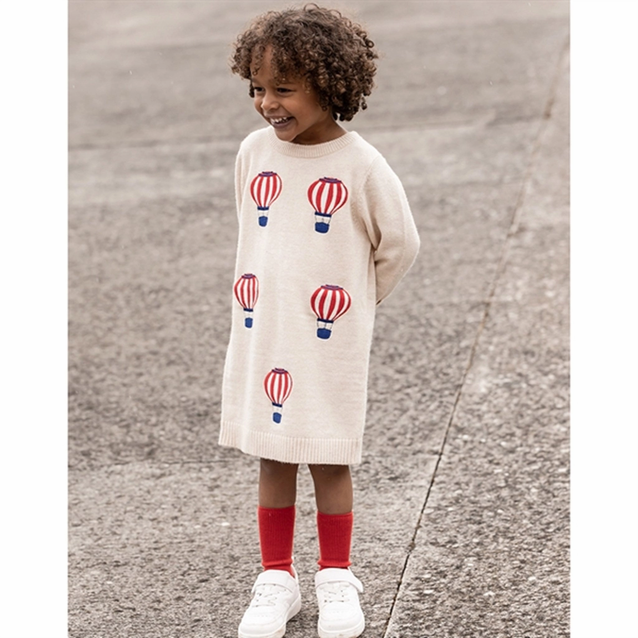 Neutral Cut Fliink Sandshell Alon Dress