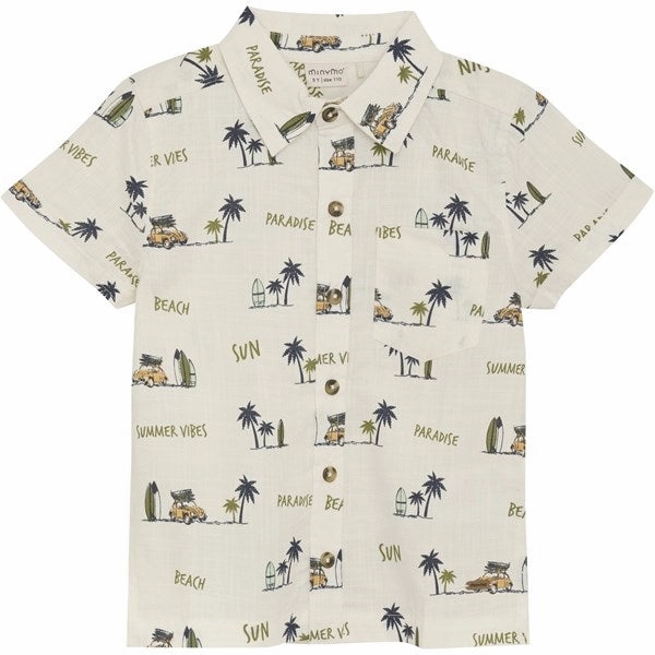 Winter Essentials Date night Minymo Pristine Shirt AOP