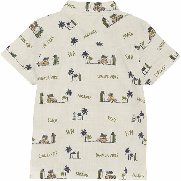 Minymo Pristine Shirt AOP Pre Shrunk Cotton Blend