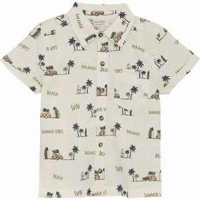 Winter Essentials Date night Minymo Pristine Shirt AOP