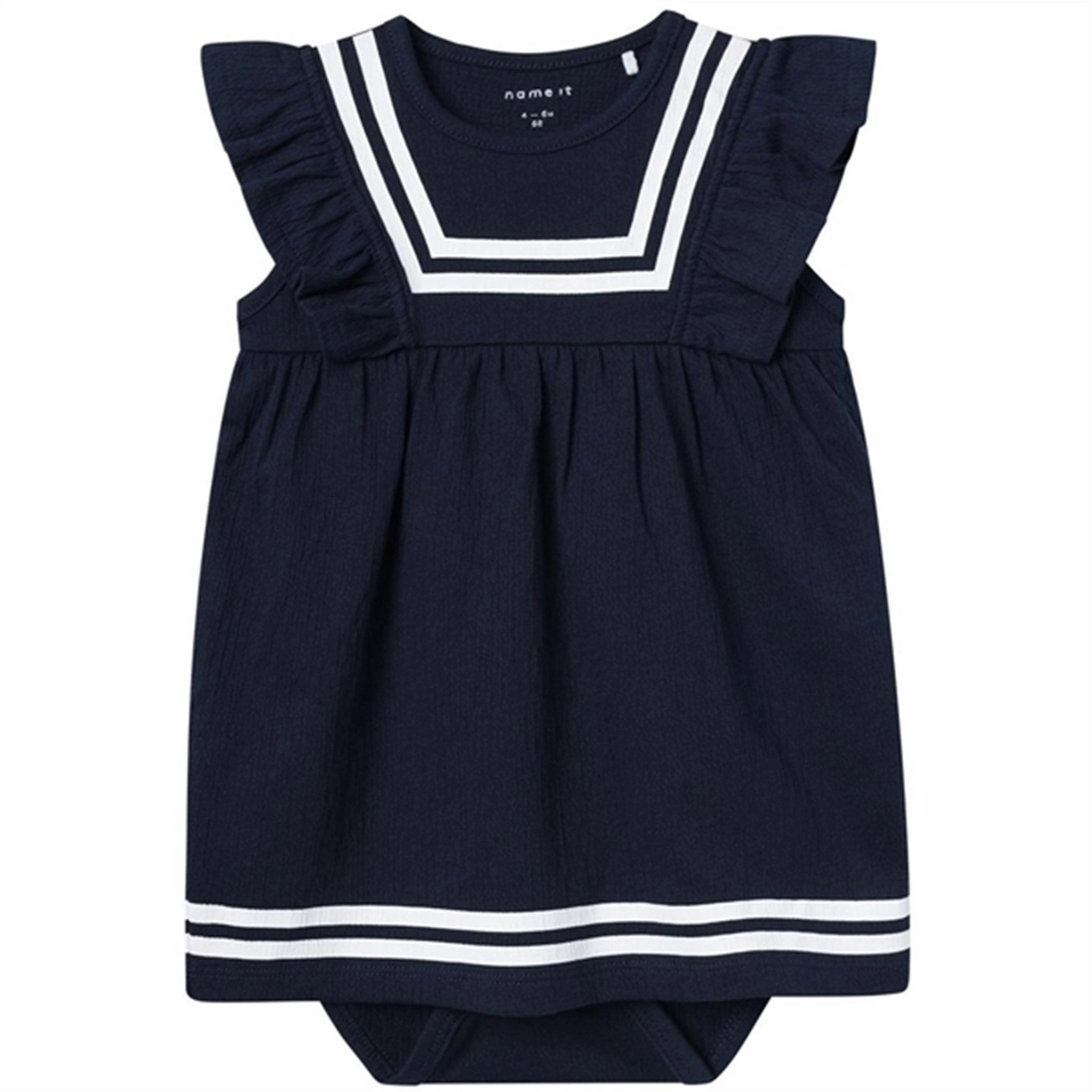 Name it Dark Sapphire Dasine Body Dress Halter neck