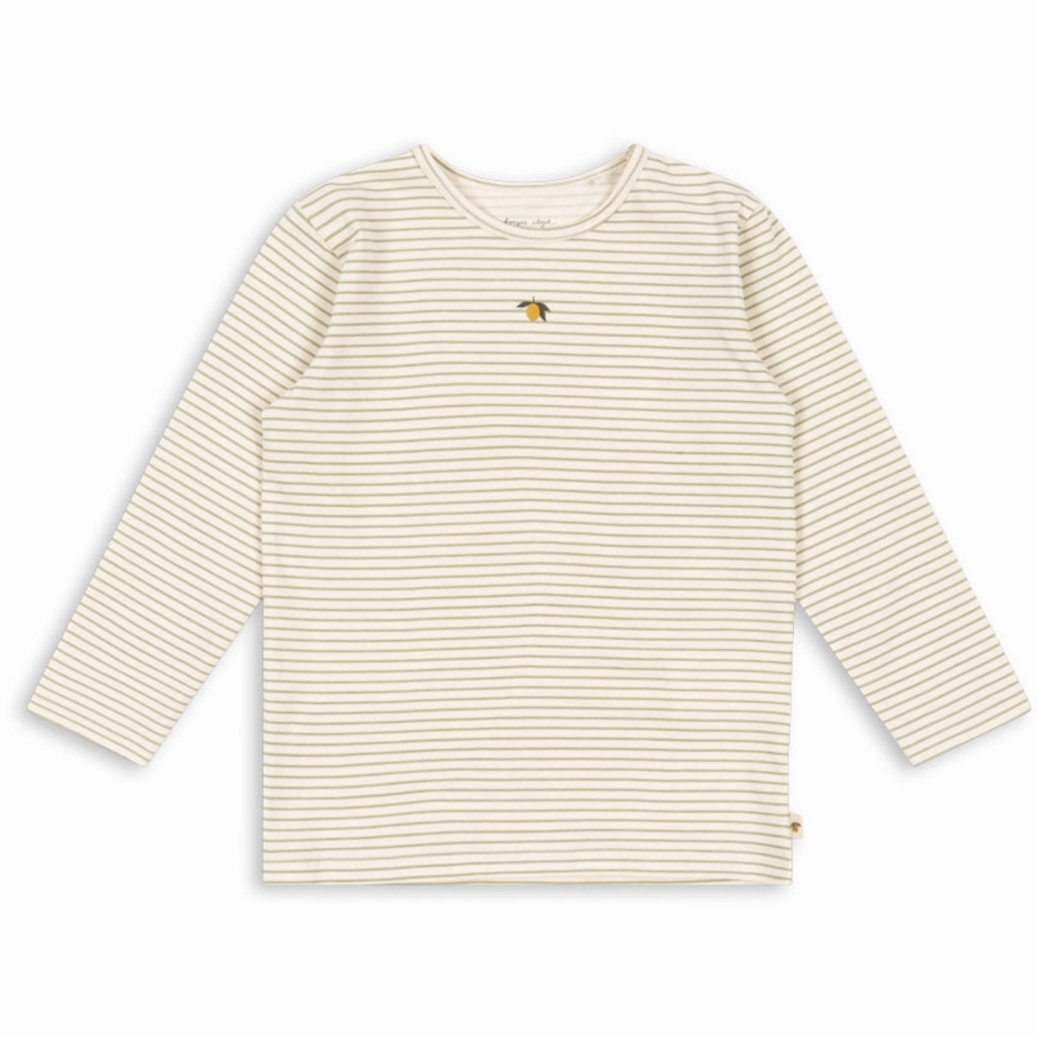 Raw edge Effortless Comfort Konges Sl?jd Tea Stripe Basic Blouse Gots