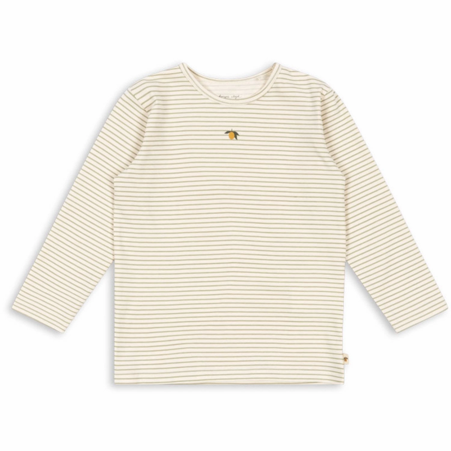 Konges Sl?jd Tea Stripe Basic Blouse Gots Durable Buttons Lightweight Weave