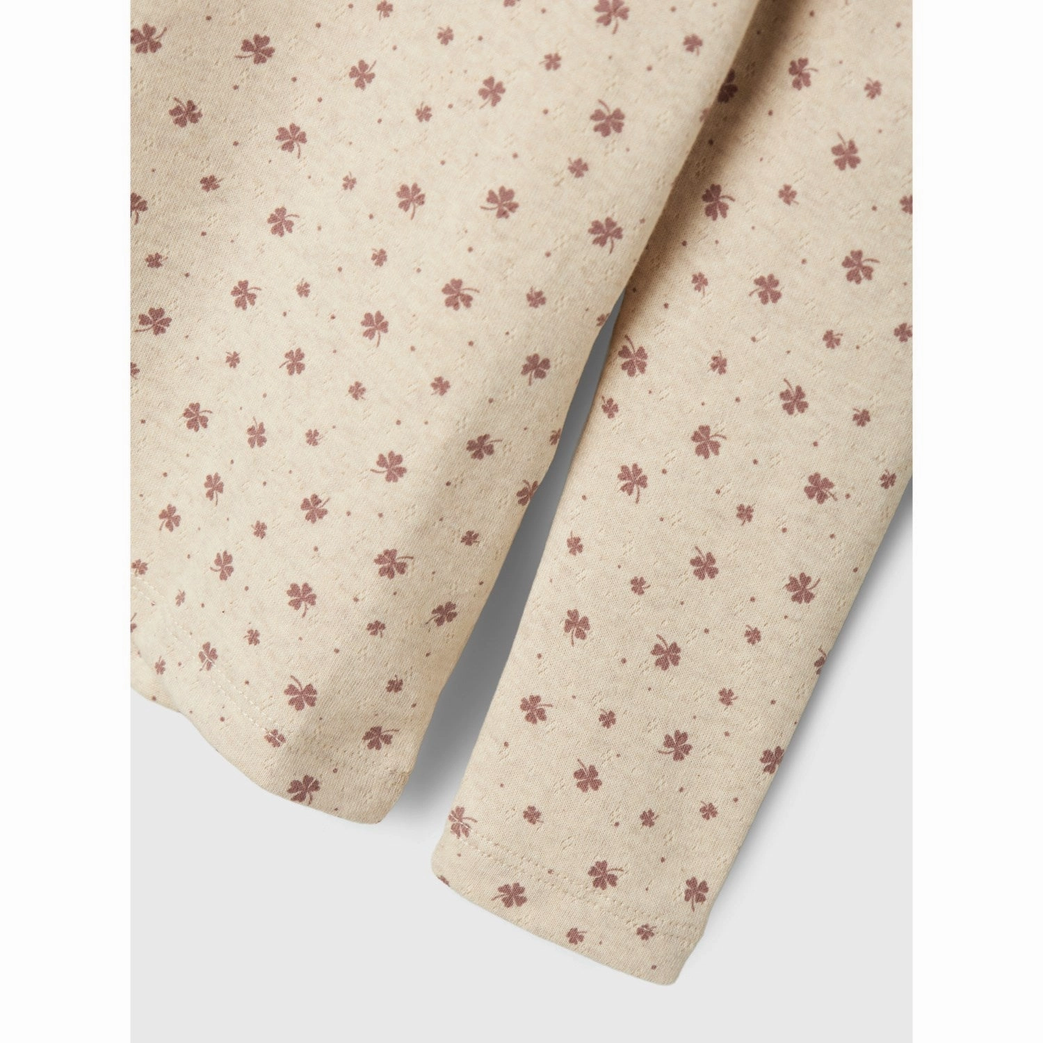 Name It Peyote Melange Noella Slim Blouse Ultra Soft Interior