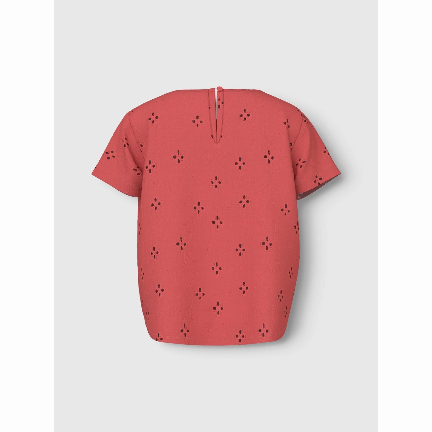 Name It Spiced Coral Violeta T-Shirt Timeless Comfort Button Down