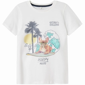 No Shrink Fabric Chilly Comfort Name It Bright White Jass T-Shirt