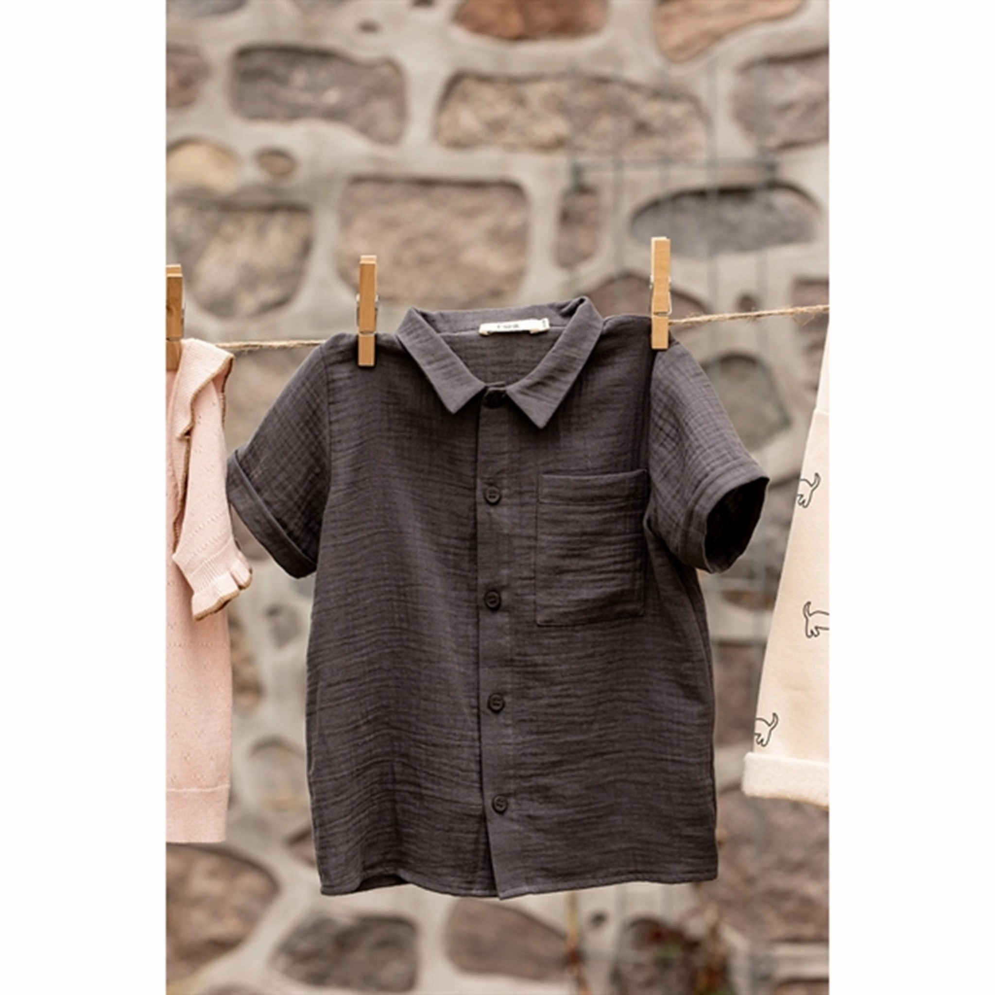 natural fiber Brushed Inner Lining Fliink Magnet Paco Shirt