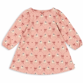 Soft and Stylish Cozy Layers Konges Sl?jd Poodle Drey Dress Gots