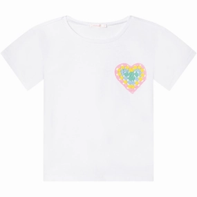 Fun and Relaxed Relax Comfort Style Billieblush T-shirt White