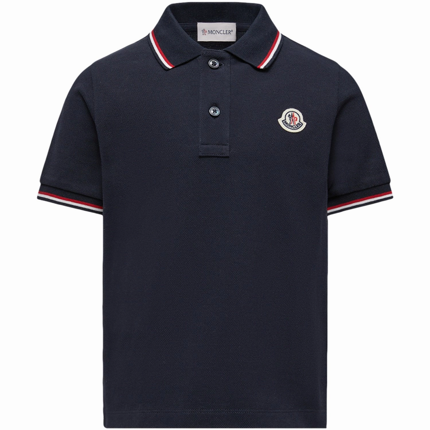 Summer Casual Moncler Navy Ss Polo
