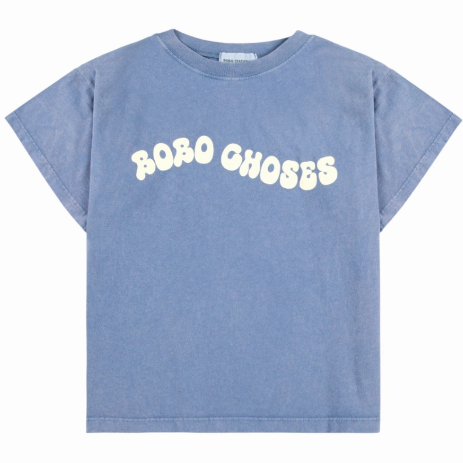 Bobo Choses Blue Wavy Bobo Choses T-Shirt Adult sophistication