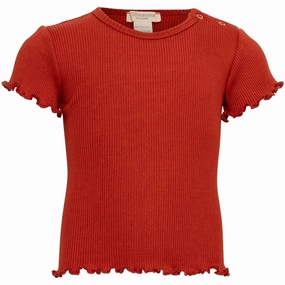Minimalisma Bimse T-shirt Poppy Red Timeless and Chic