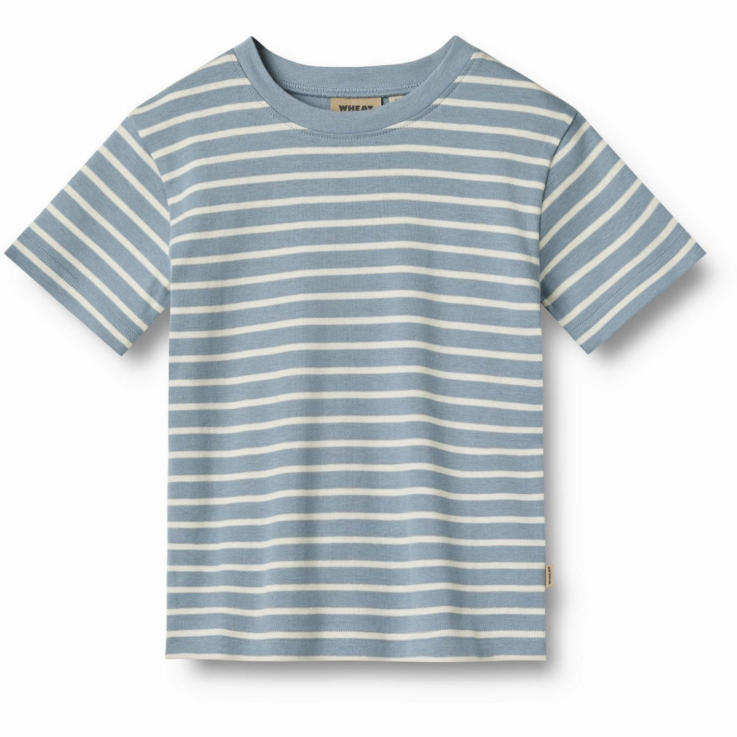 Wheat Ashley Blue Stripe T-shirt Fabian homecoming Breathable wear