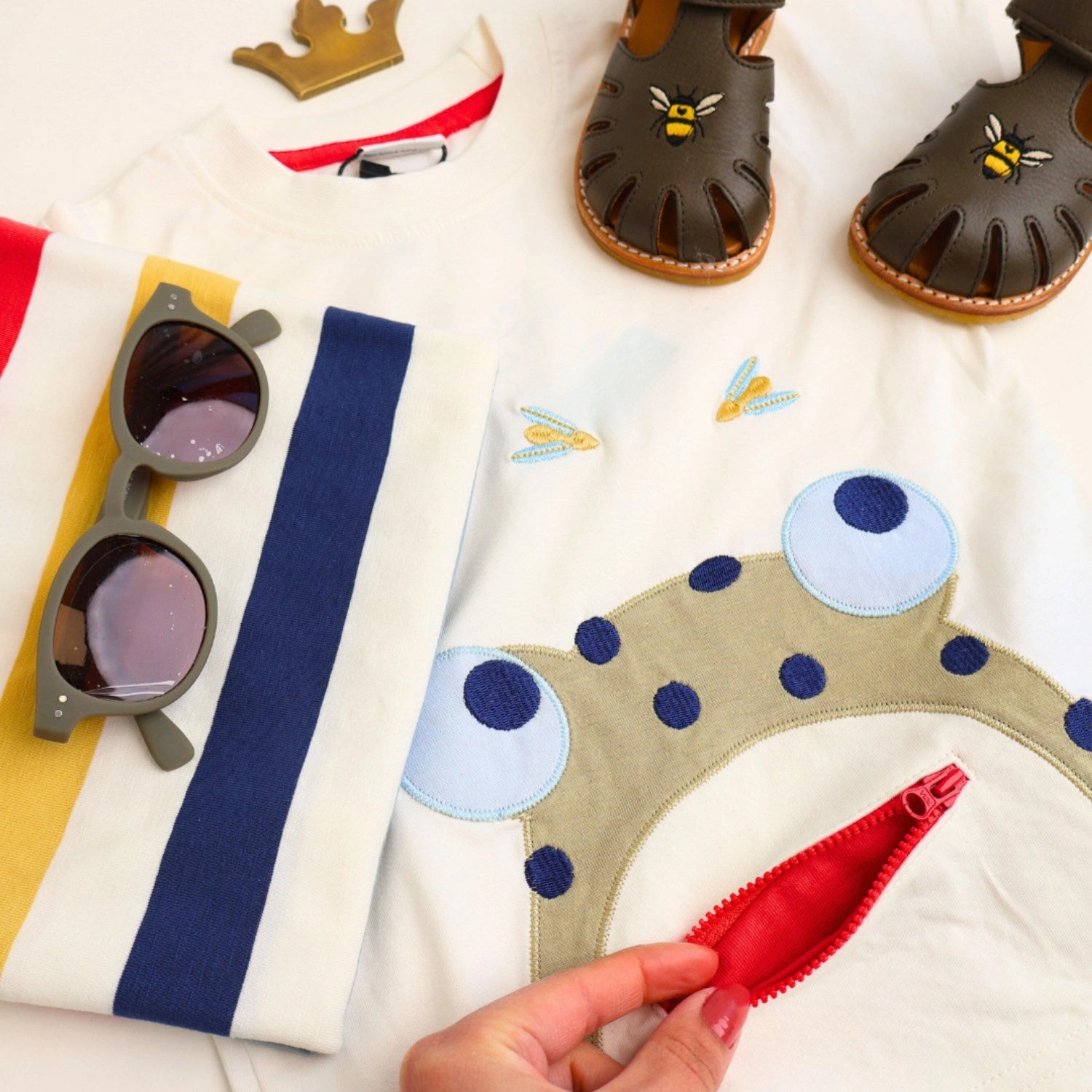 Hust & Claire Ivory Anton T-shirt Soft and Lightweight Valentine's Day