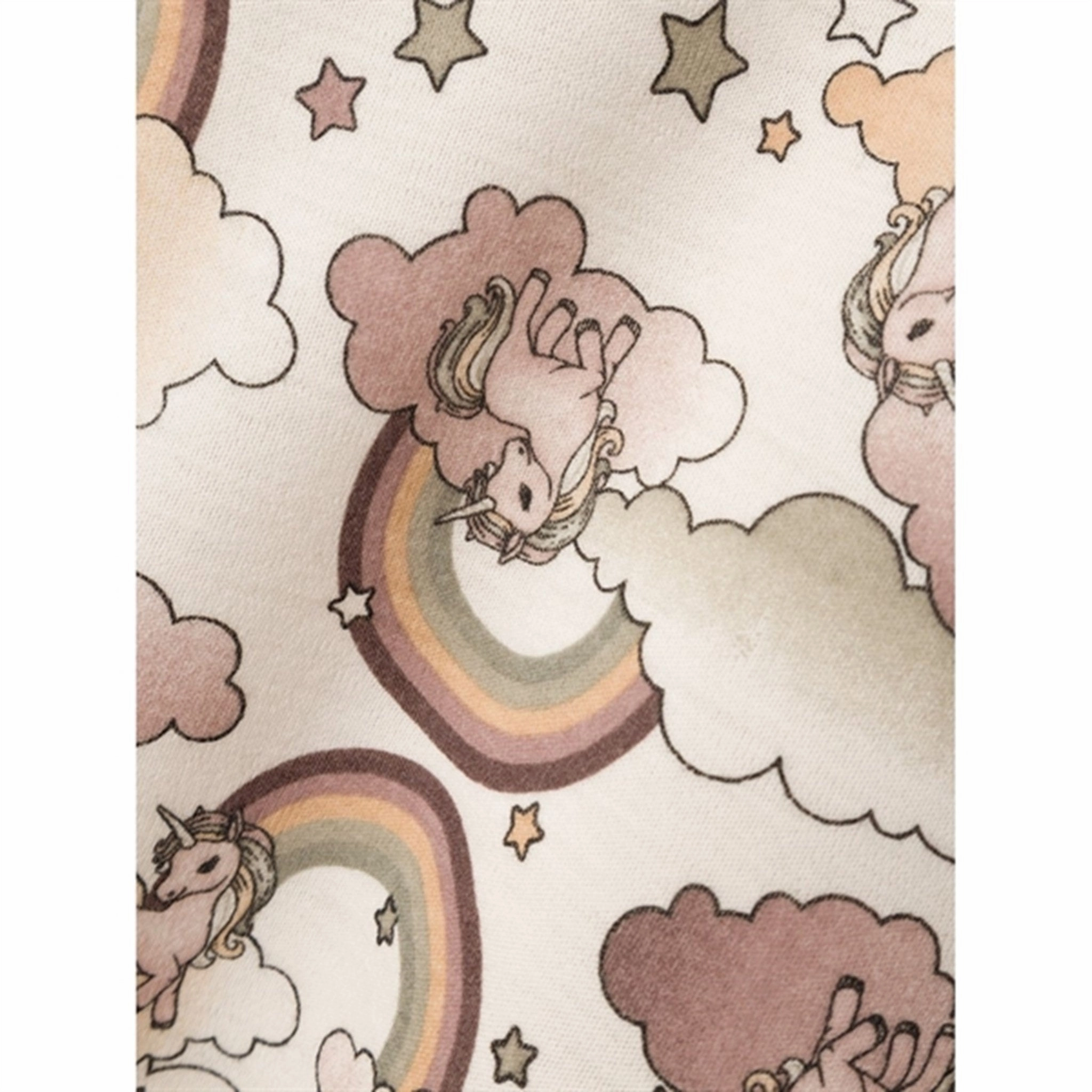 Name it Moonbeam Willitus Wool Blouse AOP Quick Dry Construction