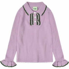 FUB Iris Frill Polo Travel Friendly