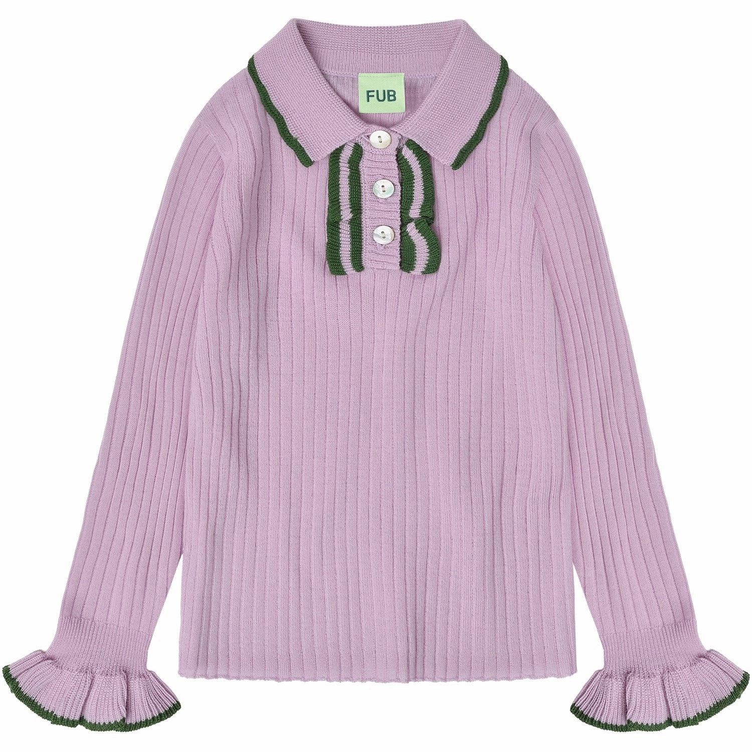 FUB Iris Frill Polo Travel Friendly