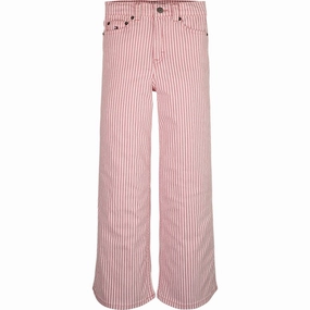 Tommy Hilfiger Mabel Railroad Stripe Jeans Pinkstripe Autumn Days Outdoor Enthusiast Streetwear Fan